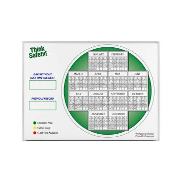 OptiMA® Track Your Lost Time Accident Board