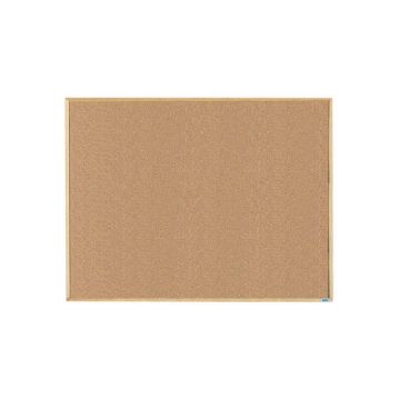 Hardwood Framed Natural Grain Cork Board