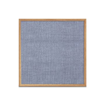 Hardwood Oak Framed Guilford of Maine Fabric Tackboard