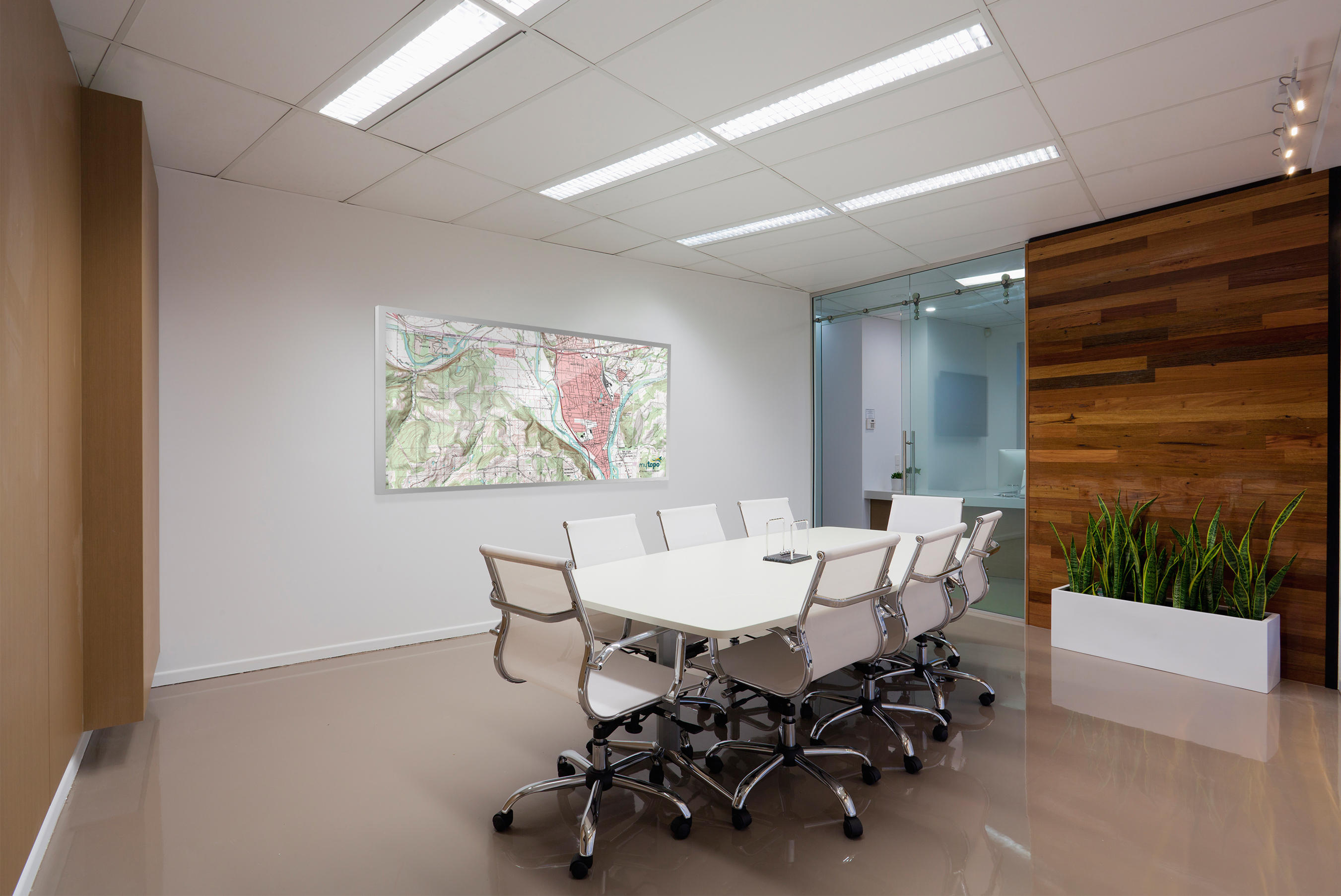 Aerial Dry Erase Board