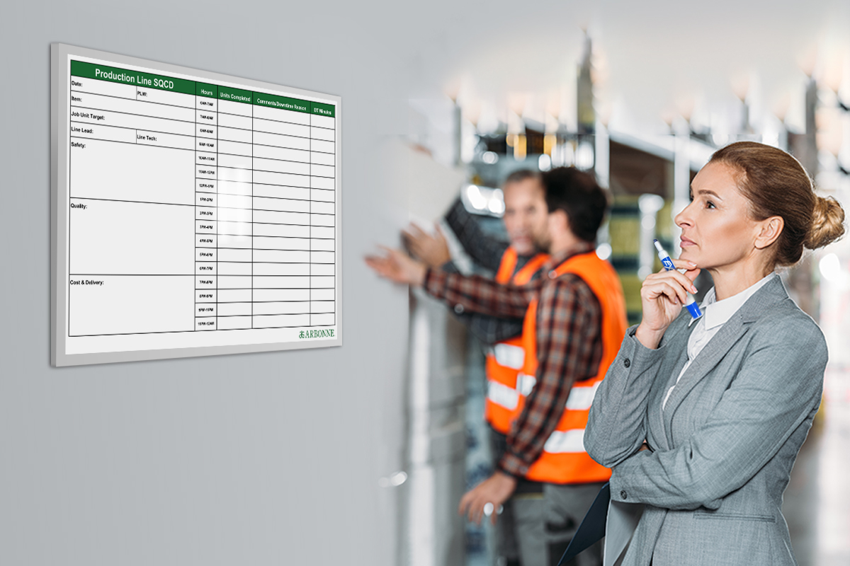 Business Whiteboard Calendar